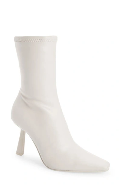 Shop Steve Madden Vakay Sock Bootie In Bone