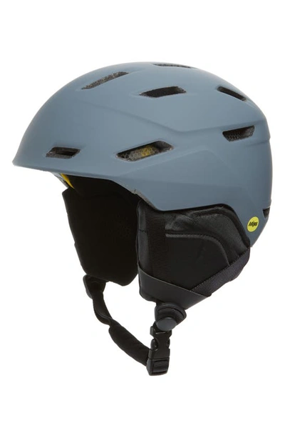 Shop Smith Mission Mips Snow Helmet In Matte Charcoal