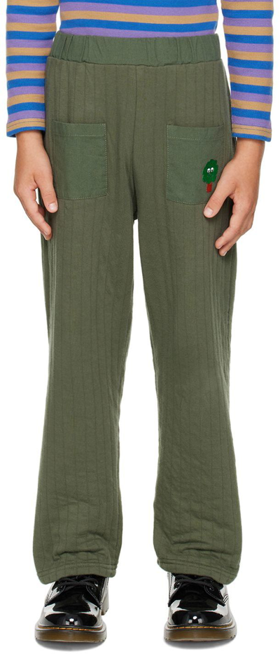 Shop The Campamento Kids Green Padded Trousers