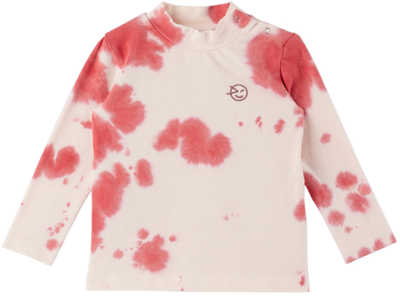 Shop Wynken Baby Pink & White Tie Dye T-shirt In Soft Pink Tie Dye