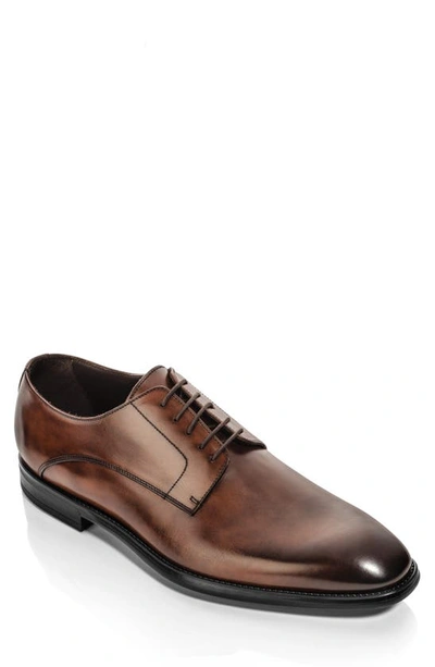 Shop To Boot New York Amedeo Derby In Crust Marrone Ant.