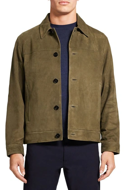 Theory mens suede outlet jacket