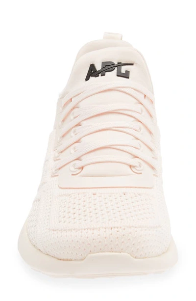 Apl Athletic Propulsion Labs Techloom Tracer Knit Training Shoe In Creme /  Black | ModeSens