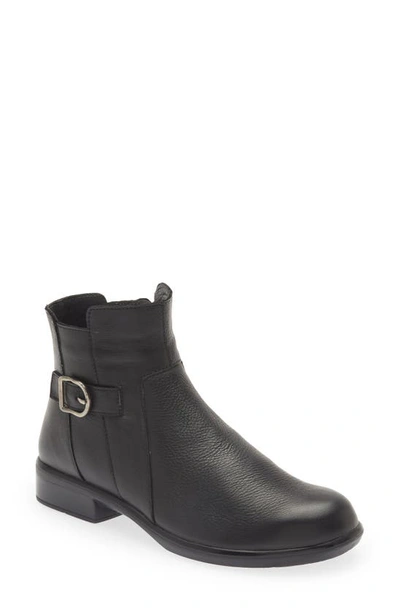 Shop Naot Maestro Water Resistant Bootie In Water Resistant Black Leather