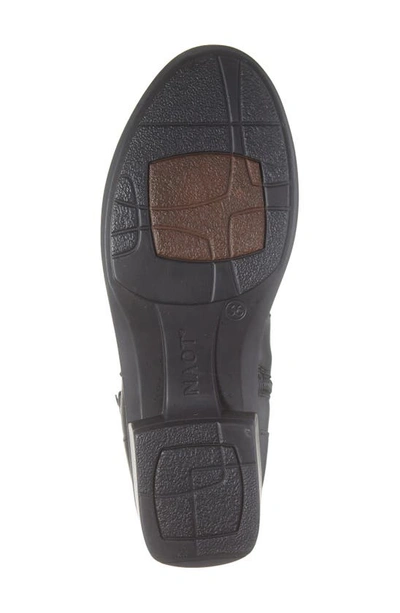Shop Naot Maestro Water Resistant Bootie In Water Resistant Black Leather