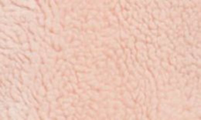 Stand Studio Kids Camille Cocoon Faux Shearling Coat In Pale Blush