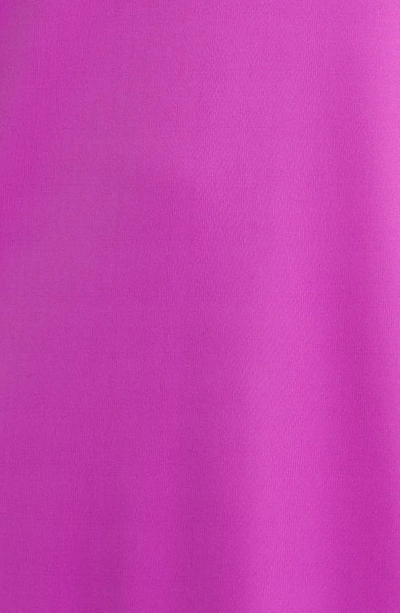 Shop Natori Enchant Chemise In Magenta Purple W/ Black Lace