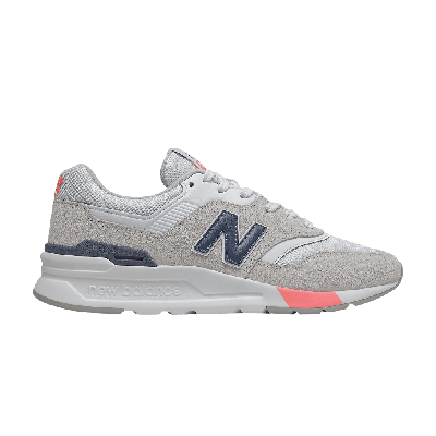 Pre-owned New Balance Wmns 997h 'summer Fog Paradise Pink' In Grey