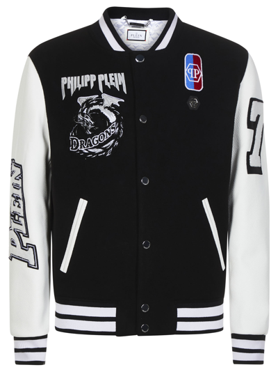 Shop Philipp Plein Jacket In Black