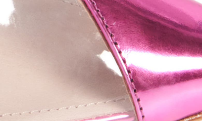 Shop Schutz Cendi Transparent Pointed Toe Pump In Transparente/ Vibrant Pink