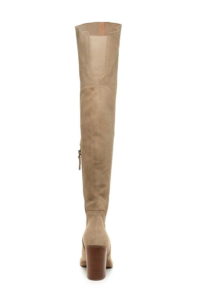 Shop Kelsi Dagger Brooklyn Logan Over The Knee Boot In Fawn