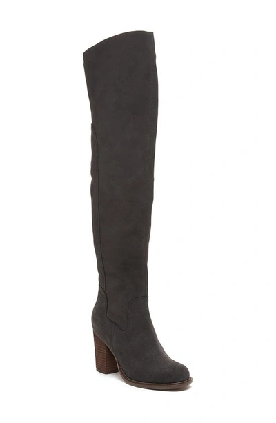 Kelsi Dagger Brooklyn Logan Over The Knee Boot In Graphite