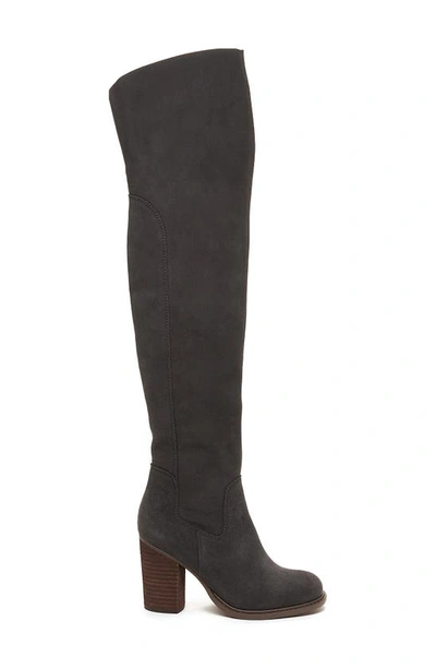 Shop Kelsi Dagger Brooklyn Logan Over The Knee Boot In Graphite