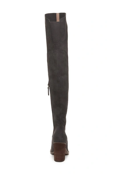Kelsi Dagger Brooklyn Logan Over The Knee Boot In Graphite