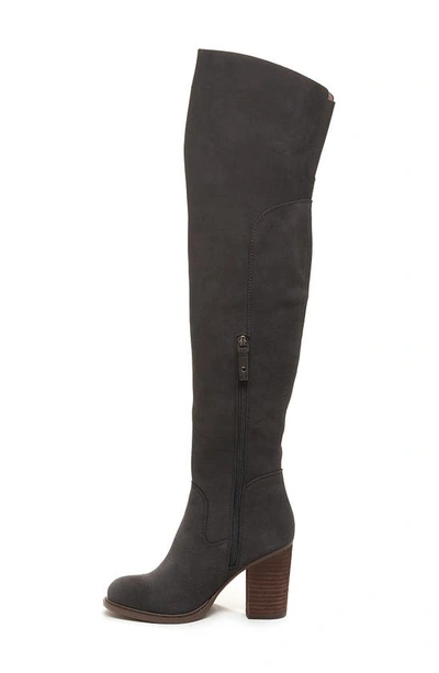 Shop Kelsi Dagger Brooklyn Logan Over The Knee Boot In Graphite