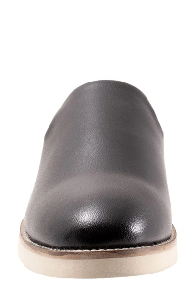 Softwalk Women's Wolcott Clog Women's Shoes In Black Leather