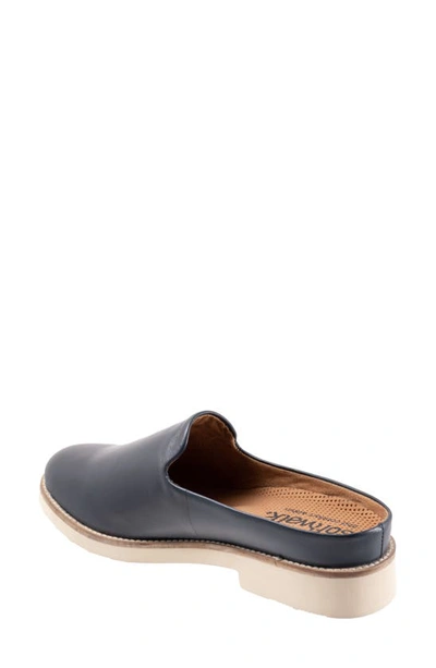Softwalk Women's Wolcott Clog Women's Shoes In Navy Leather