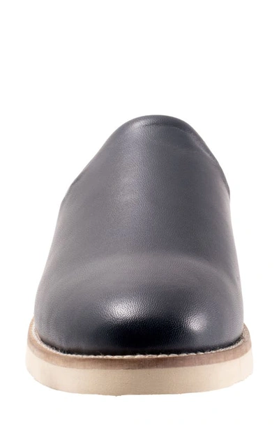 Softwalk Women's Wolcott Clog Women's Shoes In Navy Leather