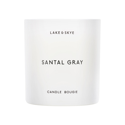 Shop Lake & Skye Santal Gray Candle In Default Title