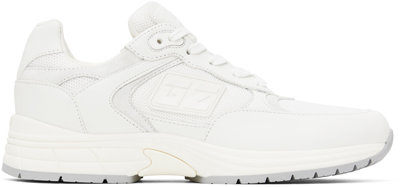 Shop Giuseppe Zanotti White Gz Sneakers In Bianco
