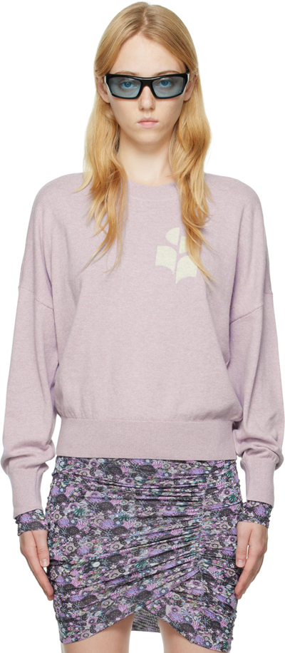 Shop Isabel Marant Étoile Purple Marisans Sweater In 86lc Lilac