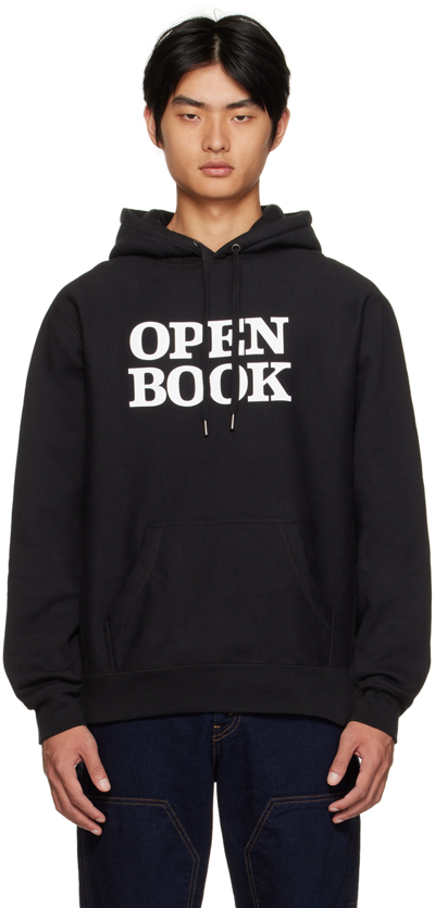 Shop Cowgirl Blue Co Ssense Exclusive Black Open Book Hoodie