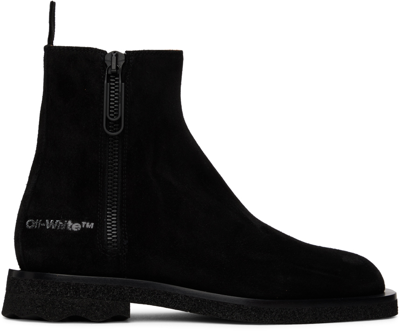 Off-white Off White Boots Black In Black Black