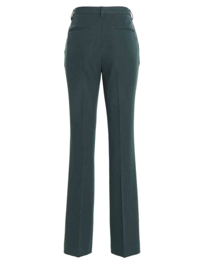 Cellar Door Vivian Flared Trousers In Green