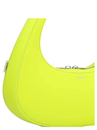 Shop Coperni Baguette Swipe Bag Handbag In Yellow