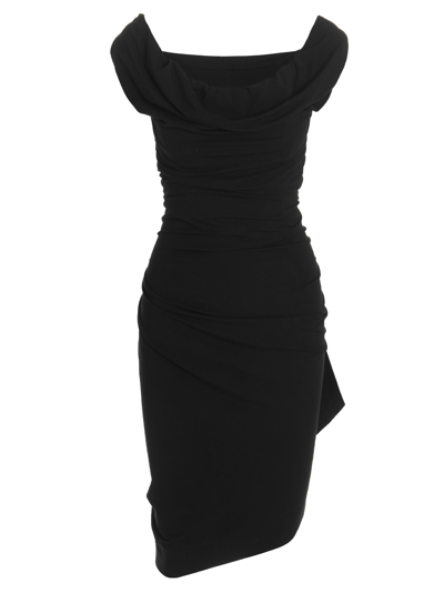 Shop Vivienne Westwood Ginnie Mini Dress In Black