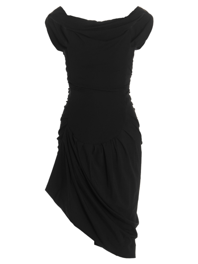 Shop Vivienne Westwood Ginnie Mini Dress In Black