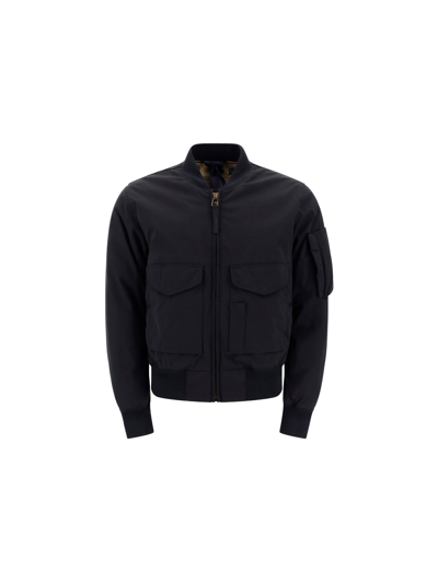 Shop Ten C Pilot Jacket In Black
