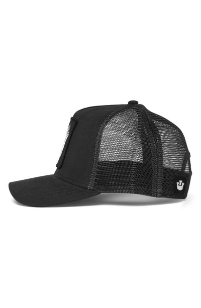 Shop Goorin Bros The Lone Wolf Trucker Hat In Black