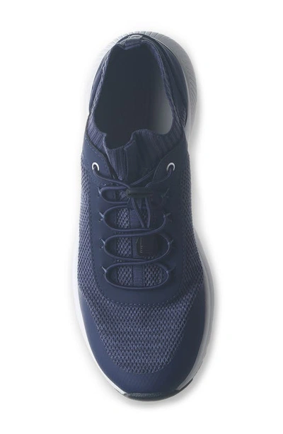 Shop Strole Mirage Knit Sneaker In Navy