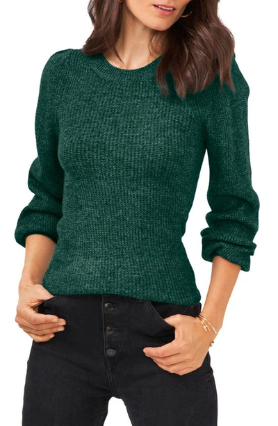 Shop 1.state Balloon Sleeve Sweater In Pine Green