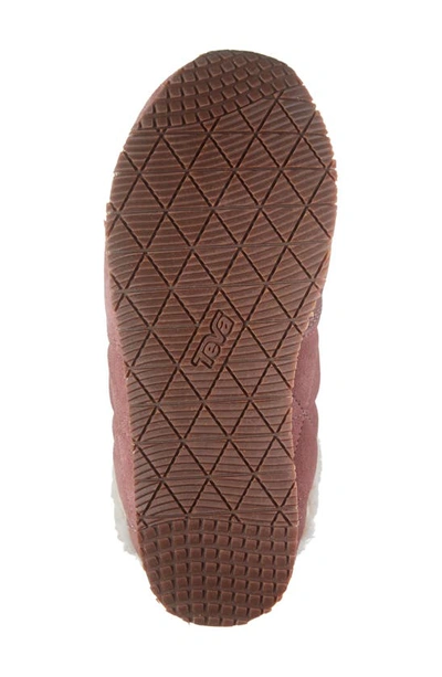 Teva Reember Plush Convertible Camp Shoe In Burlwood