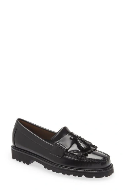 Shop G.h. Bass & Co. Layton Lug Sole Loafer In Black