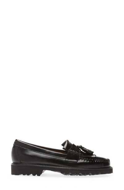 Shop G.h. Bass & Co. G.h.bass Layton Lug Sole Loafer In Black
