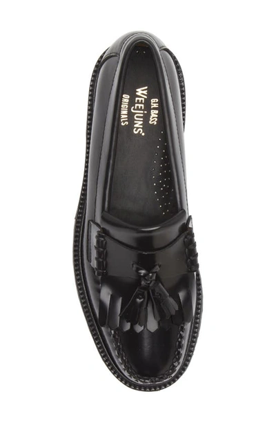 G.h. Bass & Co. Layton Lug Sole Loafer In Black