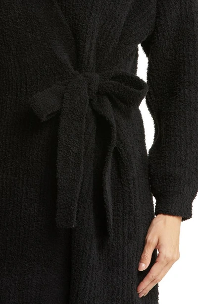 Shop Barefoot Dreams Cozychic™ Side Tie Robe In Black