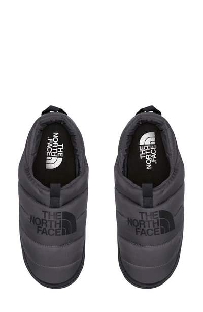 The North Face Nuptse Down Slipper In Asphalt Grey | ModeSens