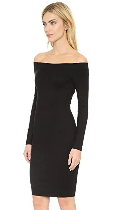 Shop L Agence Daphne Dress In Black