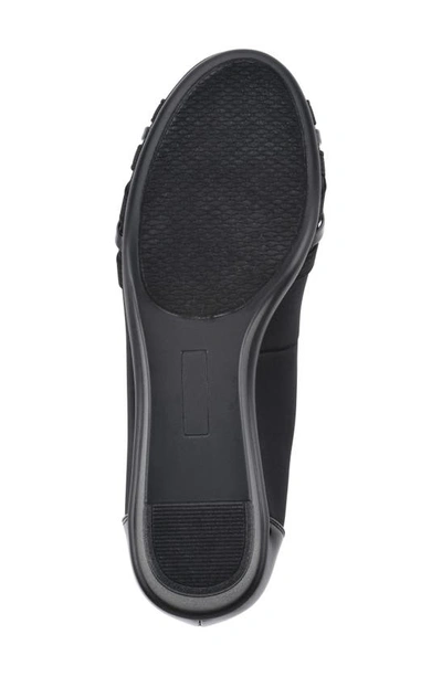 Cliffs By White Mountain Bowie Wedge Pump In Black/ Nylon