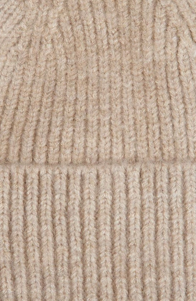 Barbour Logo Pee Cap Without Brim In Light Trench