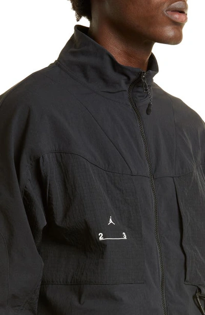 Shop Jordan 23 Engineered Statement Jacket In Black/ Black