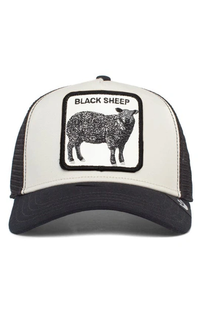 Shop Goorin Bros The Black Sheep Trucker Hat In White