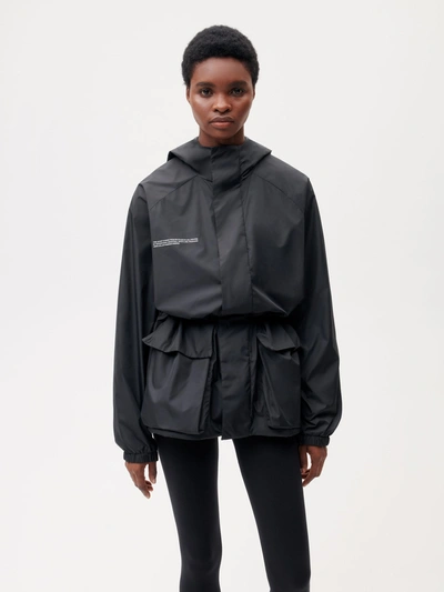 Shop Pangaia Nylon Color Block Jacket — Black