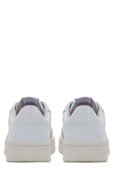 Shop Greats Union Lace-up Sneaker In Blanco Leather