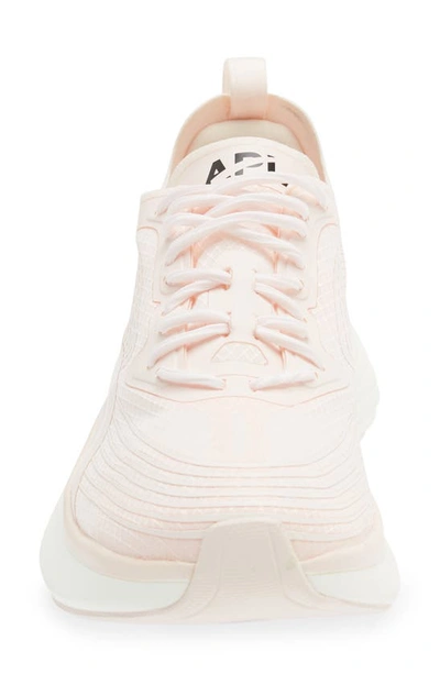 Shop Apl Athletic Propulsion Labs Streamline Running Shoe In Creme / Anthracite / White