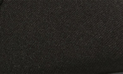 Shop Anne Klein Oalise Pointed Toe Flat In Black/ Black Fabric